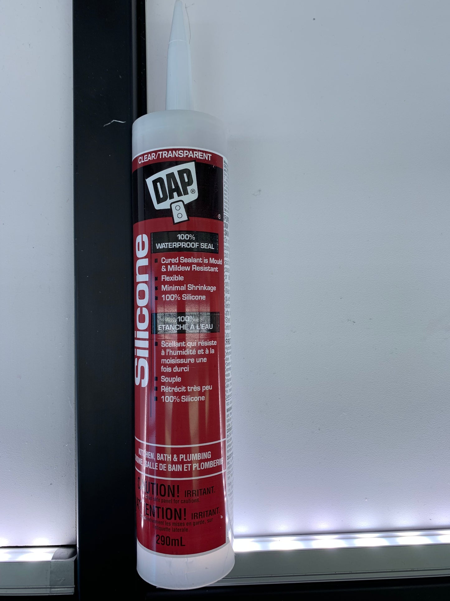 Dap 300ml 100% Silicone Clear