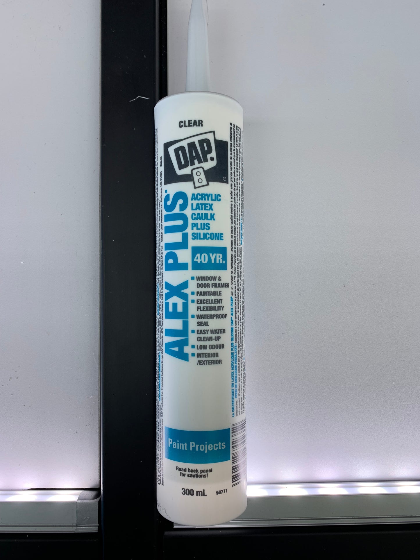 Dap 300ml Alex Plus Latex Caulk Clear