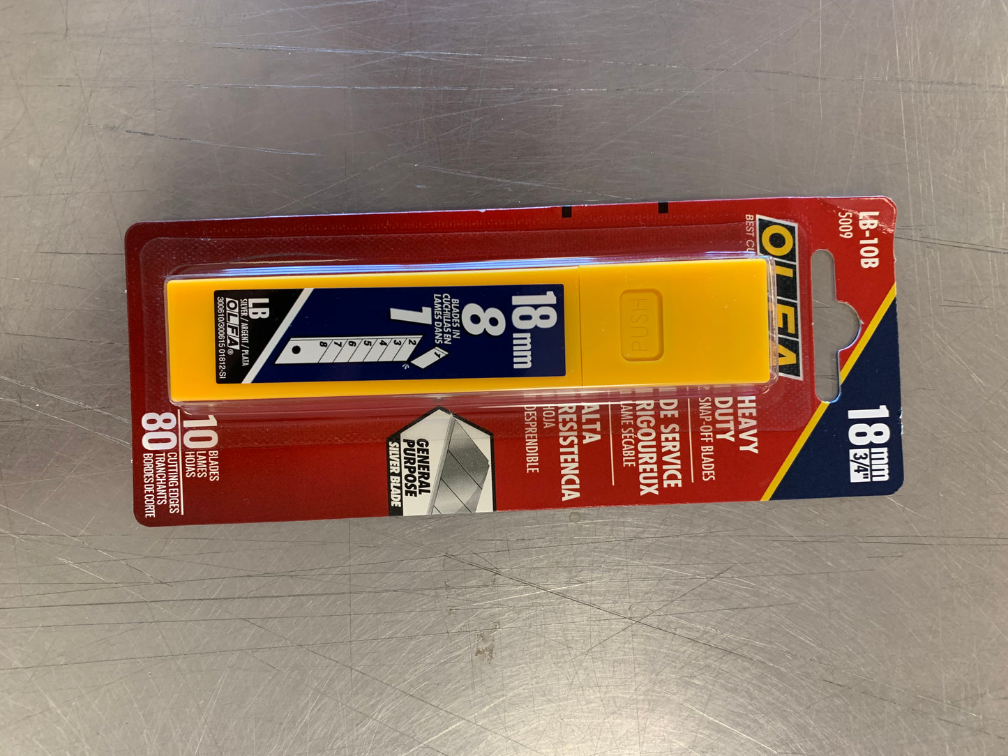 Olfa Heavy Duty Snap Off Blades Replacement 10 Pack