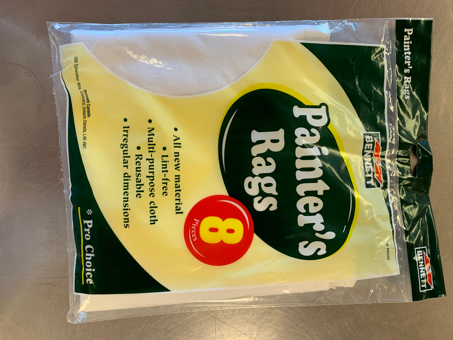 Painters Rags 8 Pieces