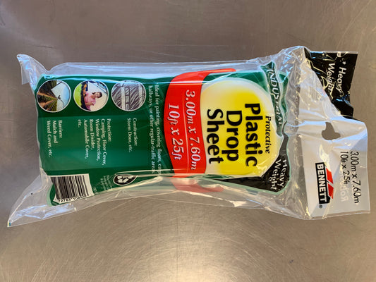 Heavy Duty Plastic Drop Sheet